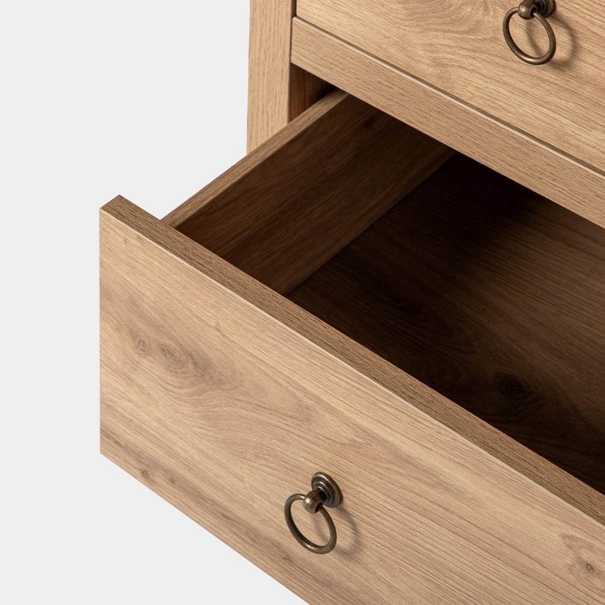 KOMMODE MIT SCHUBLADEN Livorno Natürlich 100 cm x 85 cm - Naturfarben, Holzwerkstoff (100/85/45cm) - Klast Home