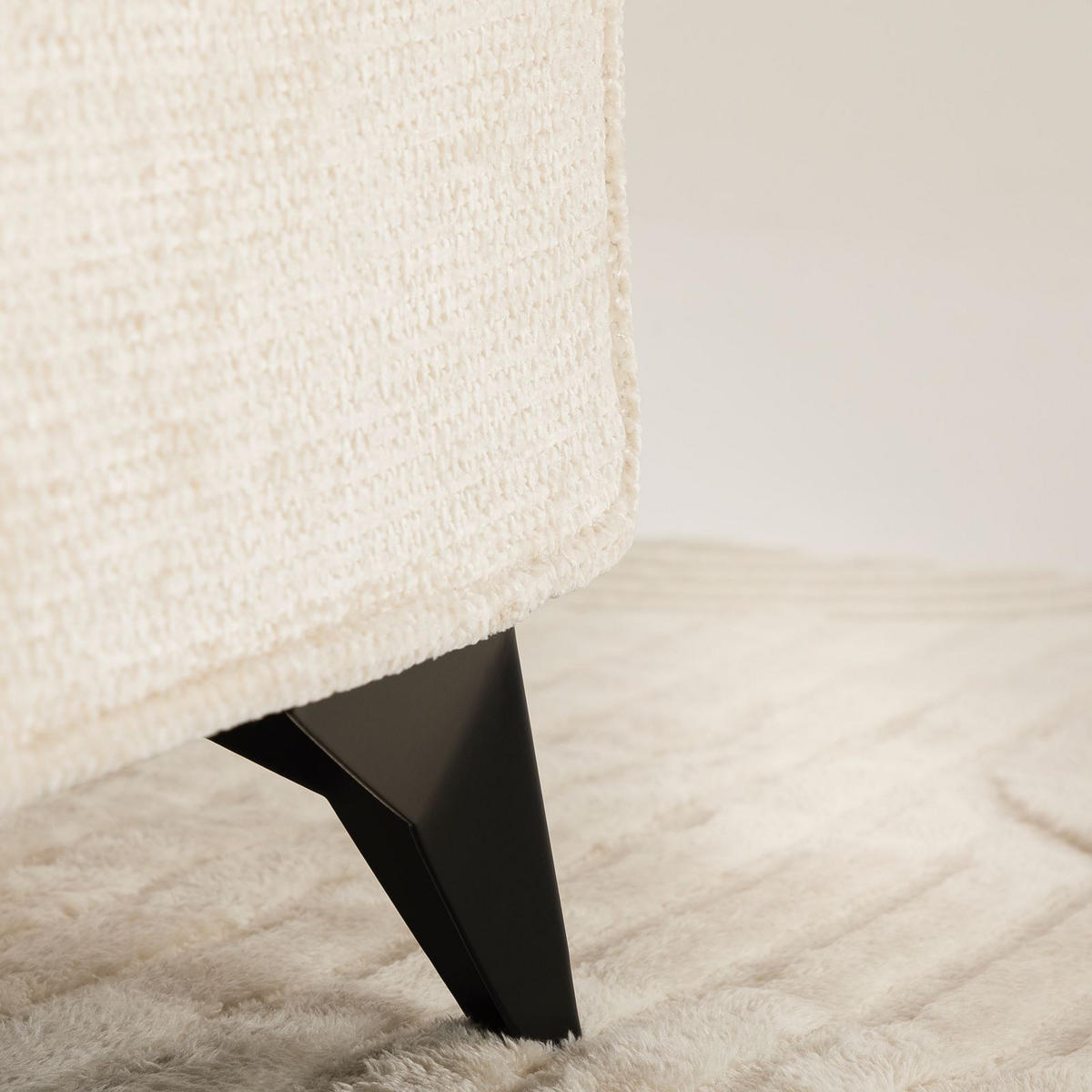 POLSTERBETT VIRETTA 90X200 CM - Weiß, Textil (90/200cm) - IDIMEX