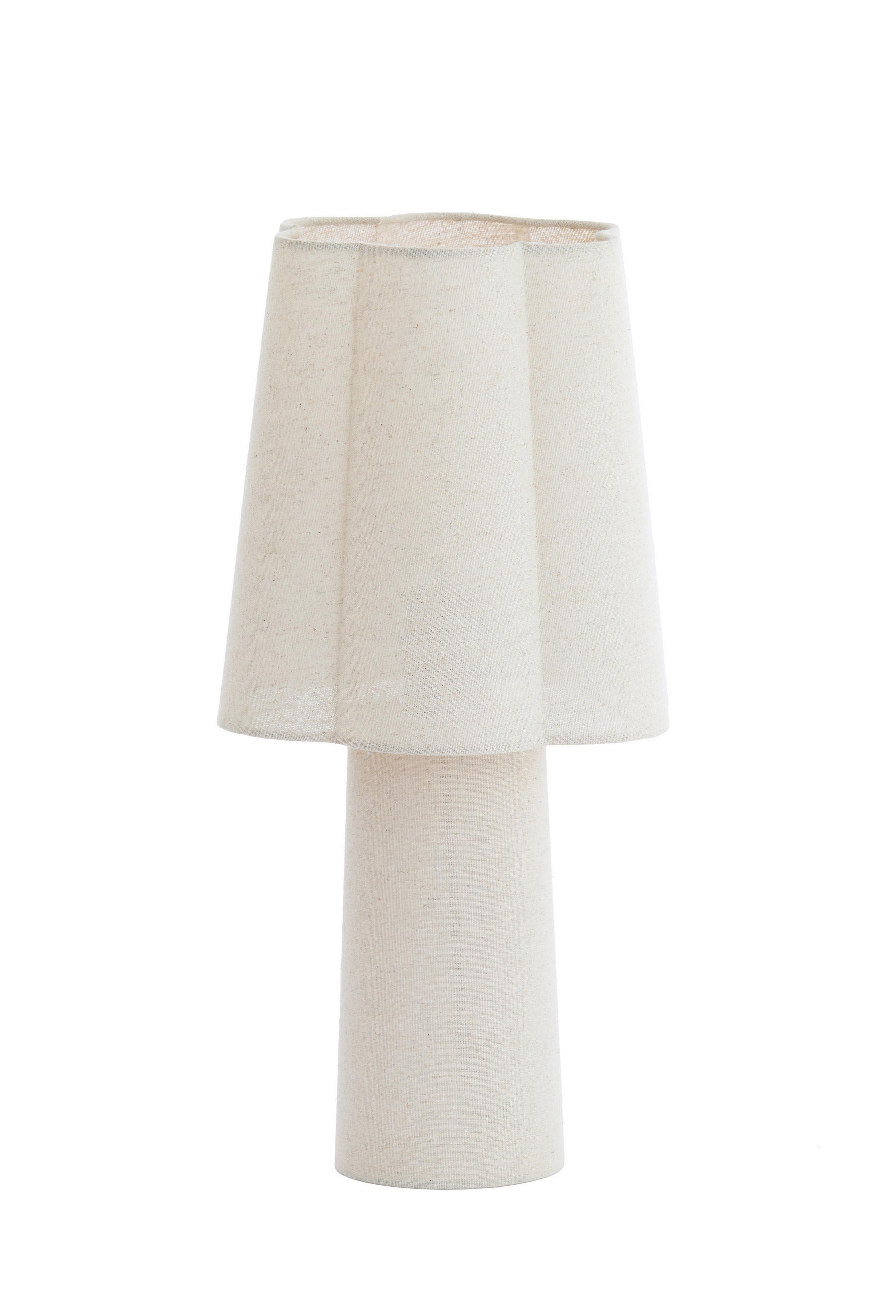 Light & Living Tischlampe Weiß 25x50x25 cm