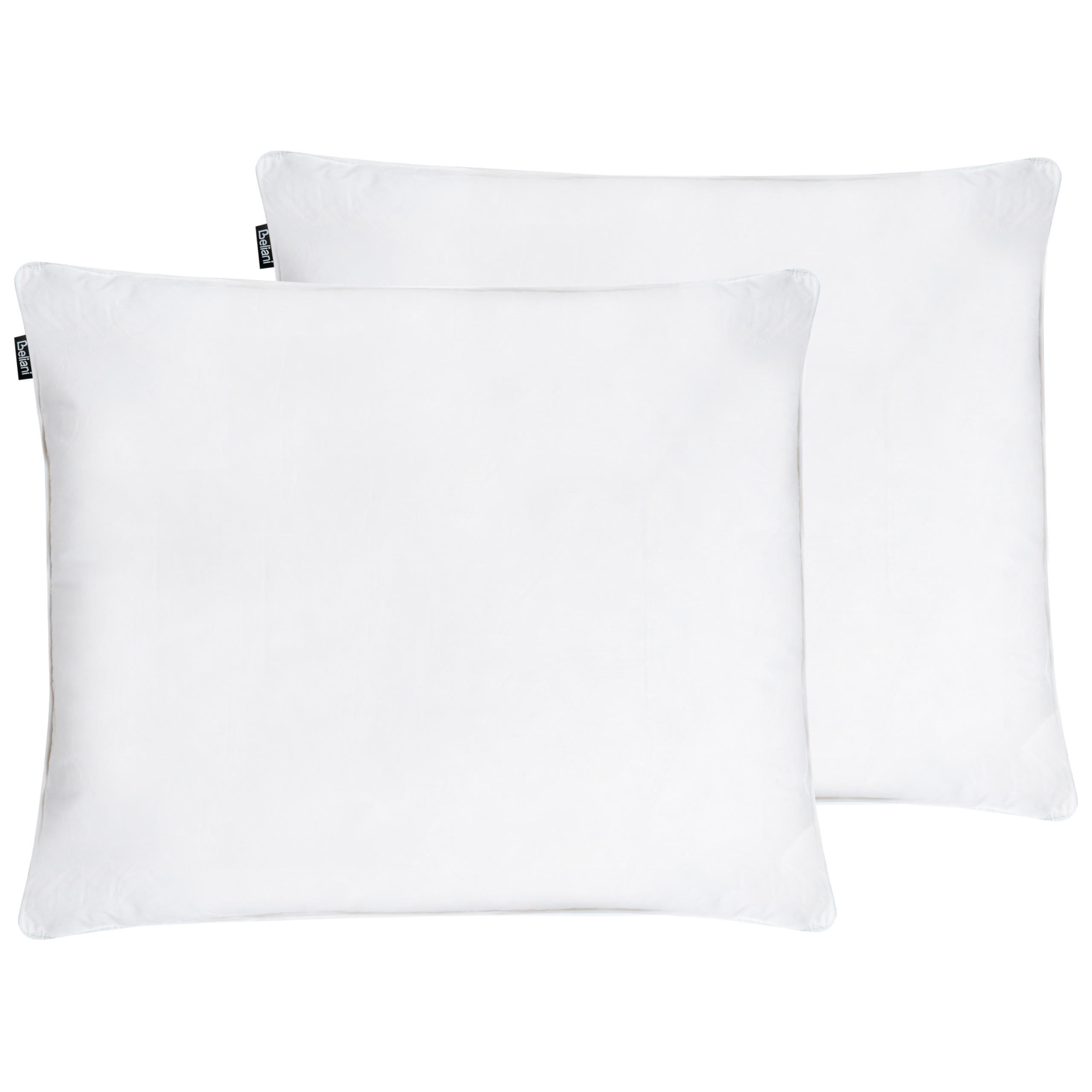 Beliani POLŠTÁŘ sada 2 ks Bílý 60/50 cm Vihren