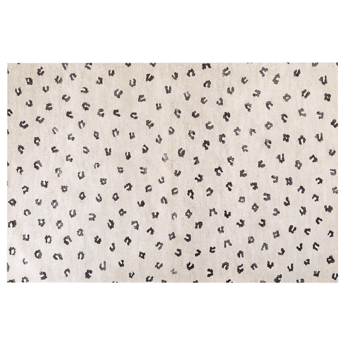 KURZFLOR-TEPPICH Afis 300/200 cm - Beige, Textil (200/300cm) - Beliani