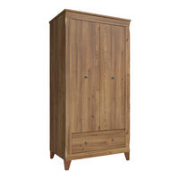 SCHRANK 2 Türen Raya Holz - Braun, Holzwerkstoff (102/202/63cm) - Petits-meubles