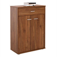 KOMMODE TOMMY - Nussbaumfarben, Holzwerkstoff (60/84/30cm) - CARO-Möbel
