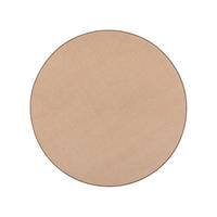 TREND VELOURS TEPPICH JOY RUND - Cognac, Textil (200/200cm) - Snapstyle