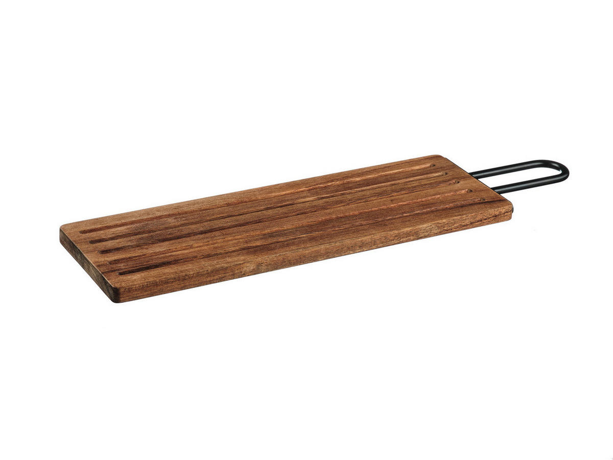 BROTBRETT aus Akazienholz Stine - 39 x 13cm - Braun, Holz (13/49cm) - Björn