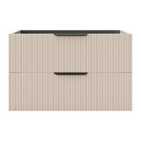 WASCHBECKENUNTERSCHRANK - 80 cm x 46 cm - holz - beige Daliko - Beige, Holz (80/50/46cm) - Vente-Unique