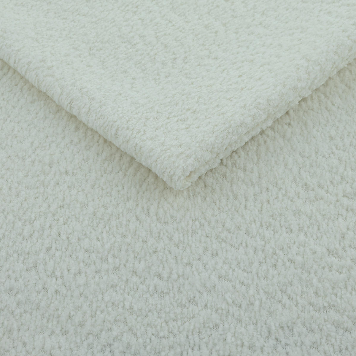 POLSTERBETT VIVIEN 140x200 cm Weiß Bouclé (Stoff Coral) - mit Bettkasten und Lattenrost - Weiß, Holzwerkstoff/Textil (140/200cm) - Ravio