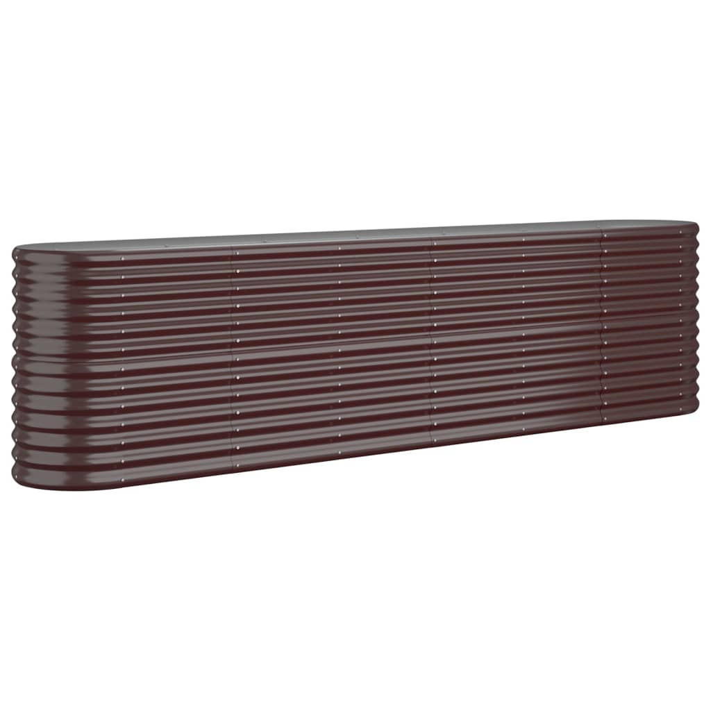 vidaXL Hochbeet Braun 260x68x40 cm