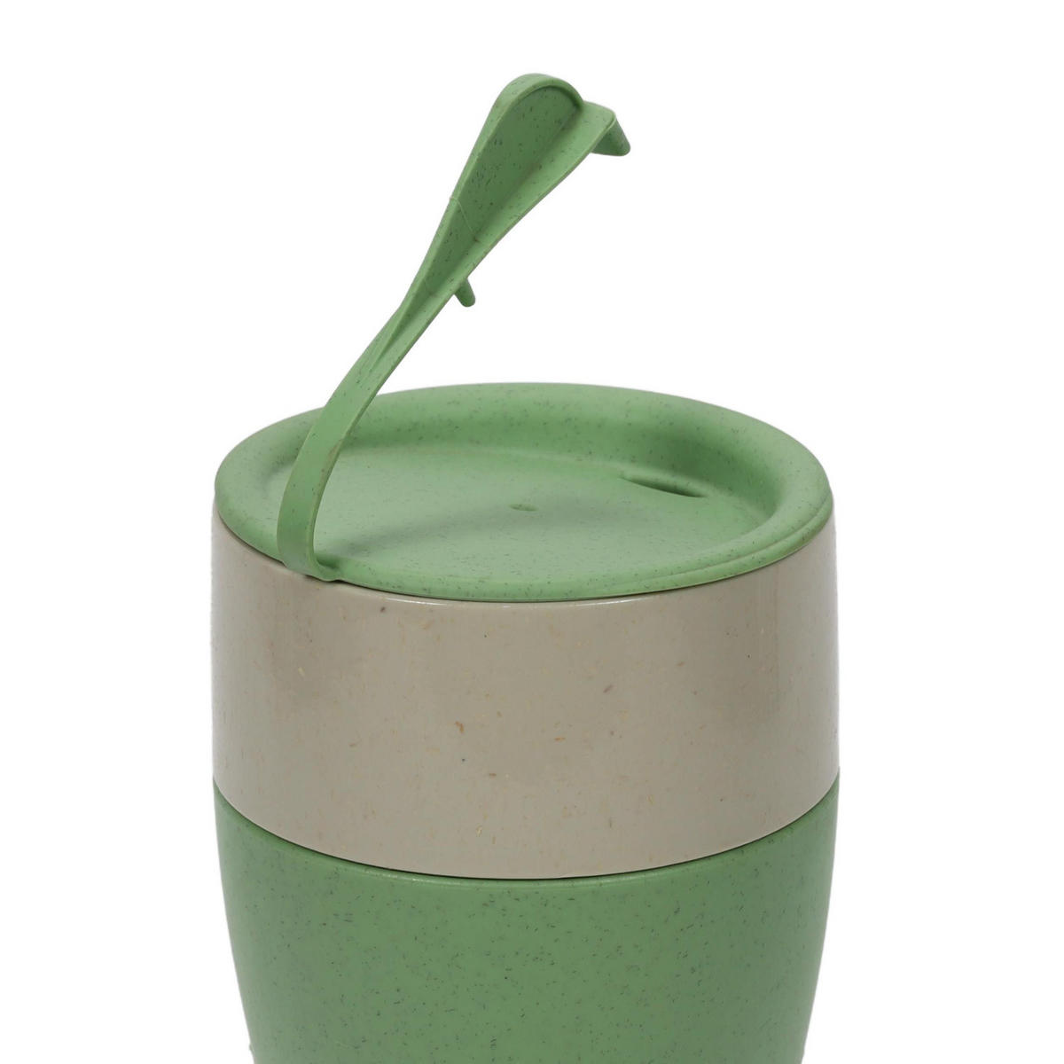THERMOBECHER Aroma To Go Xl 700 ml 10/9,2/19 cm - Grün, Kunststoff (0.7L) - KOZIOL