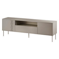 TV-LOWBOARD Tresse 180 EF - Beige, Holzwerkstoff/Metall (180/55/40cm) - MIRJAN24