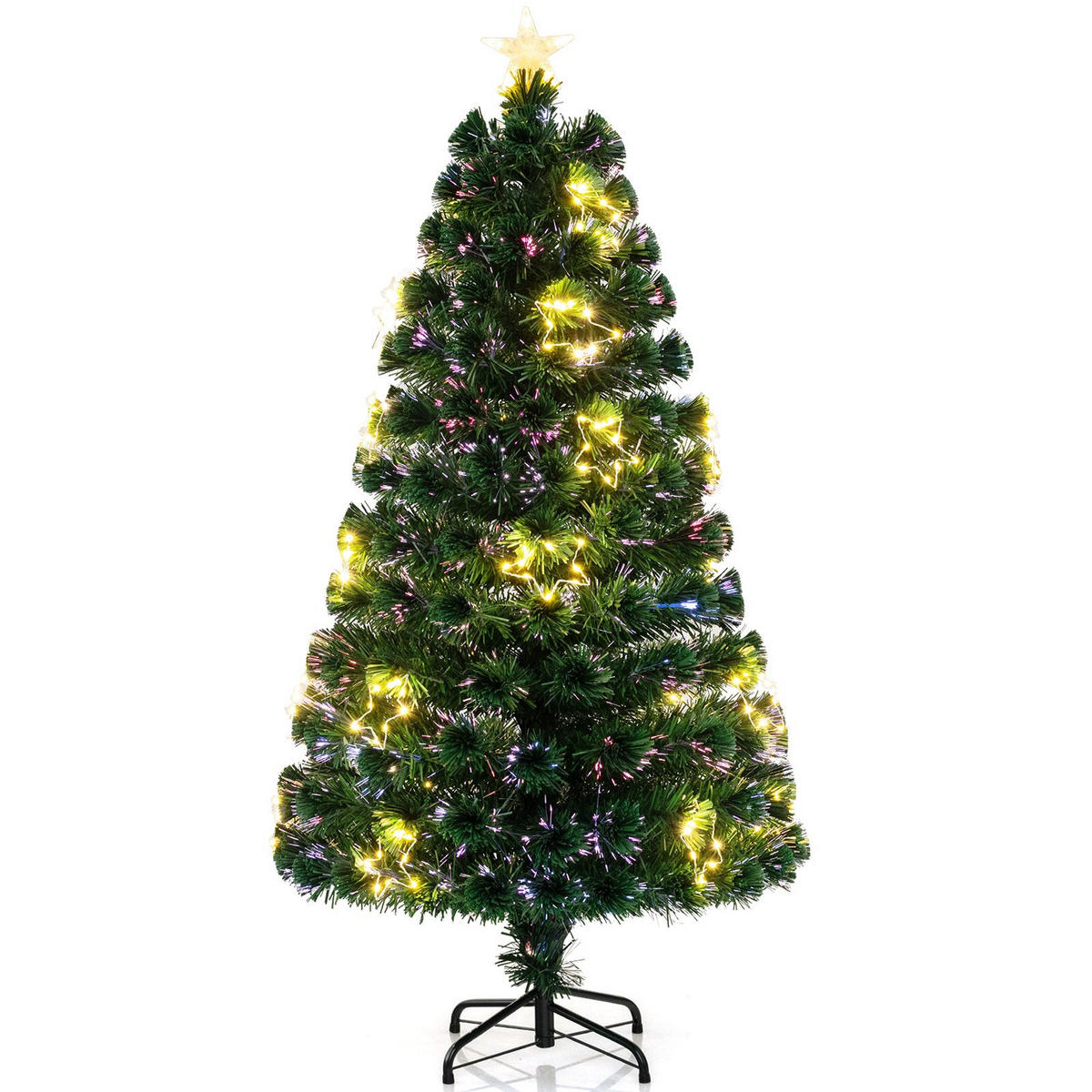 WEIHNACHTSBAUM Grün - Grün, Kunststoff (180cm) - COSTWAY