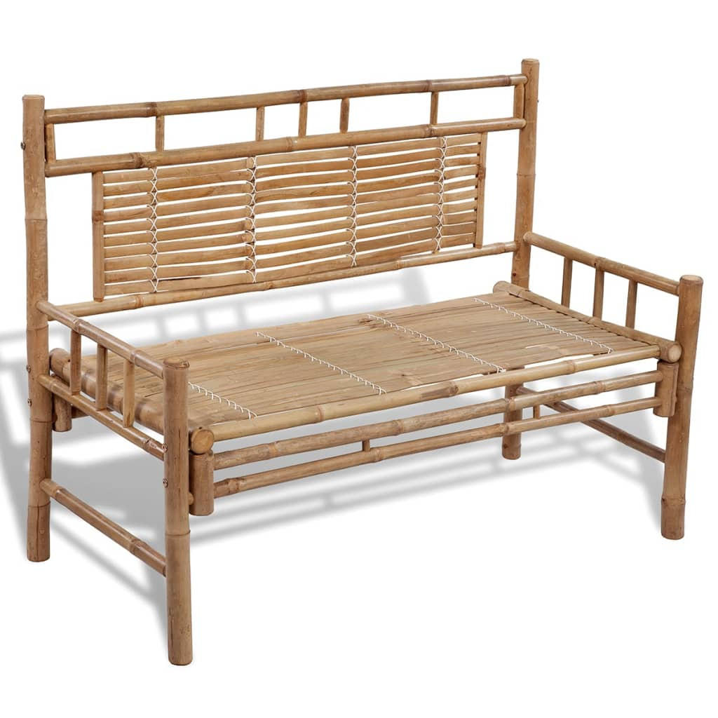 furnicato Gartenbank Braun 120x90x55 cm