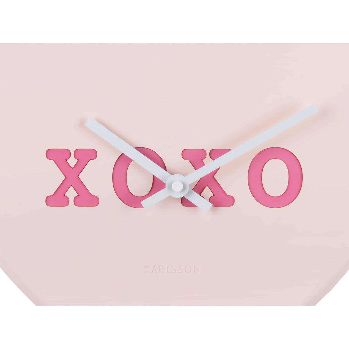 WANDUHR Heart Candy 27/30/27 cm - Pink, Kunststoff (30/27/27cm) - Karlsson