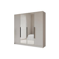 KLEIDERSCHRANK - LUSSO - 200 - Kaschmir - Kaschmir, Holzwerkstoff (200/200/51cm) - ALTDECOR