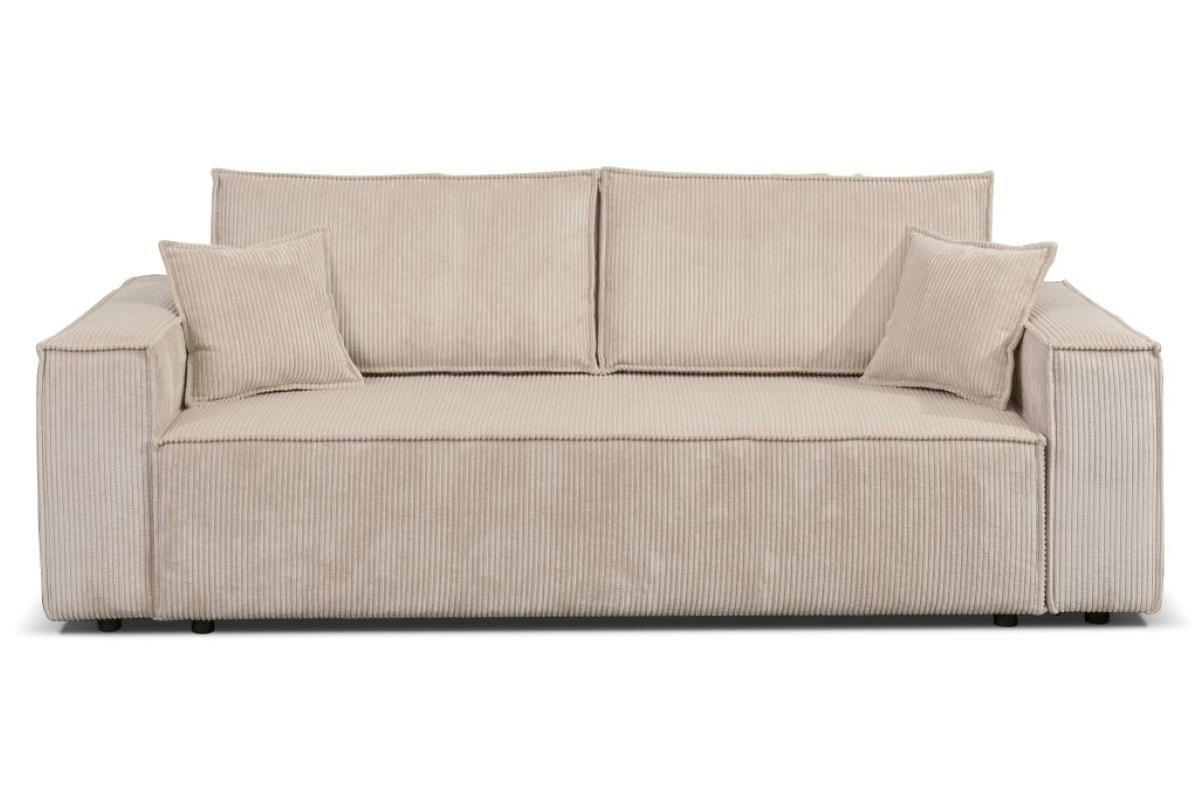 SOFA Passio III 250 x 105 cm, mit Schlaffunktion und Bettkasten, cappucino - Cappuccino, Kunststoff (250/98/105cm) - Margaret Hadas24