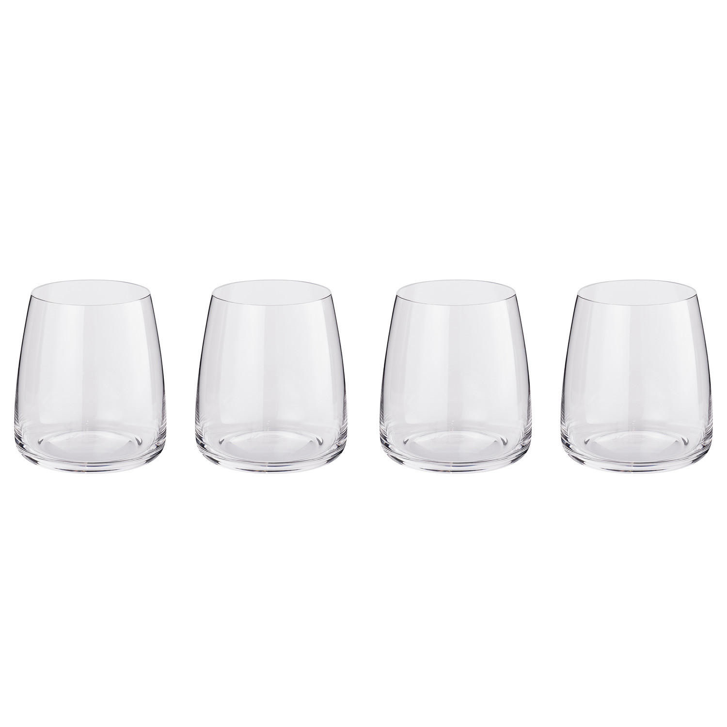 TRINKGLAS (4er Set) Elysia - Transparent, Glas (0.5L) - BUTLERS