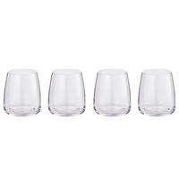 TRINKGLAS (4er Set) Elysia - Transparent, Glas (0.5L) - BUTLERS