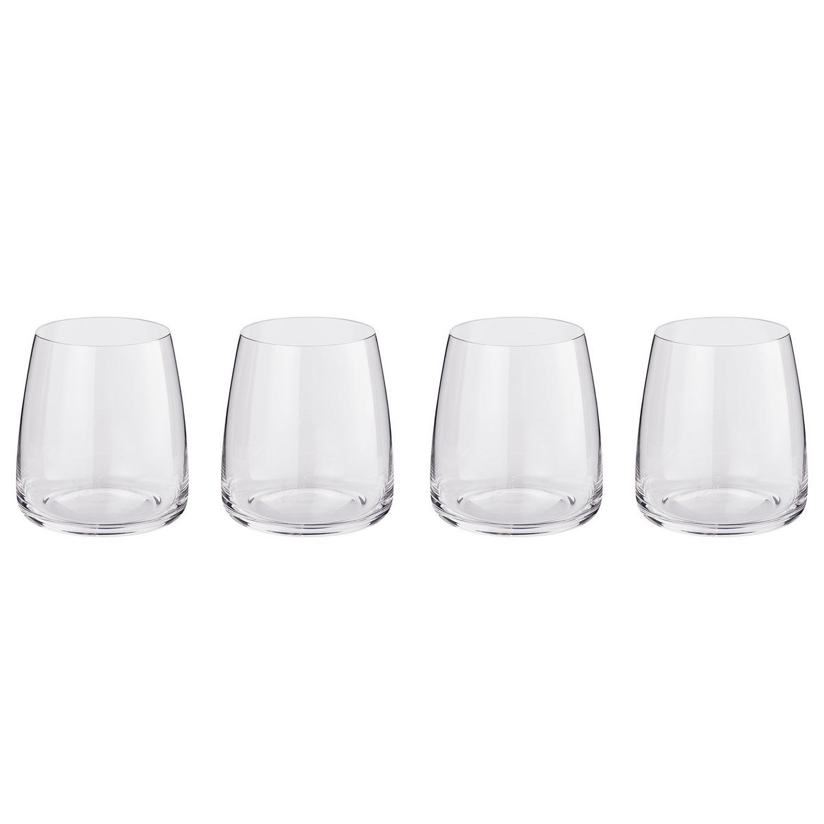 TRINKGLAS (4er Set) Elysia - Transparent, Glas (0.5L) - BUTLERS
