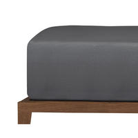 SPANNBETTLAKEN New Jersey - Edeljersey - 150 x 200 cm - Dunkelgrau - Dunkelgrau, Textil (150/200cm) - Uncover by Schiesser