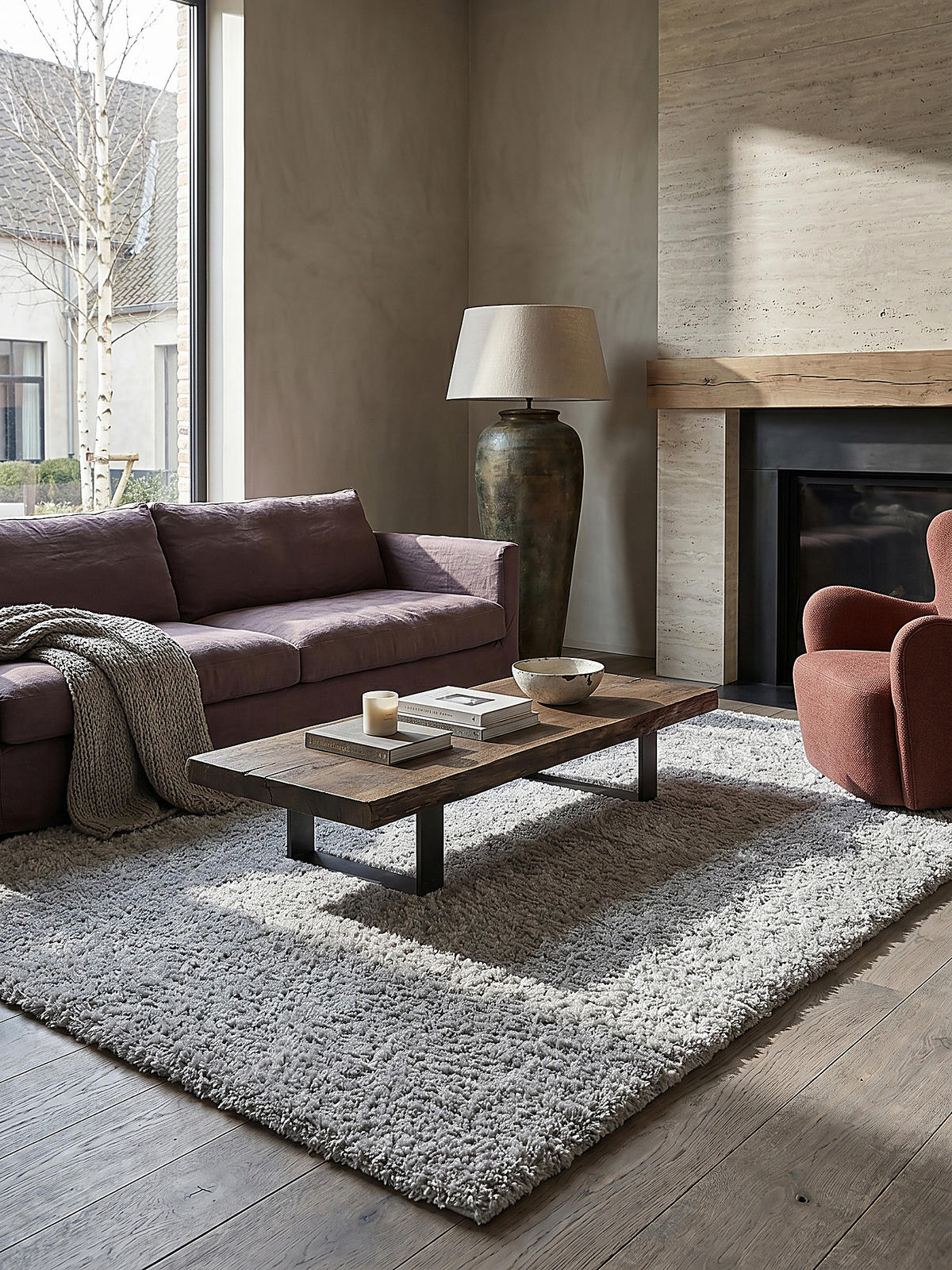 TEPPICH Hochflor Shaggy-Design, teddyweich LYNE, Grau 120x170 cm - Grau, Textil (170/120cm) - KADIMA DESIGN