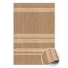 VINYL TEPPICH 150x225 cm Beige mit Linien - Sandfarben, Kunststoff (150/225cm) - TULUP