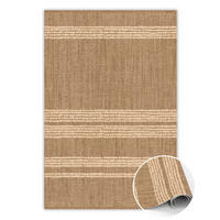 VINYL TEPPICH 150x225 cm Beige mit Linien - Sandfarben, Kunststoff (150/225cm) - TULUP