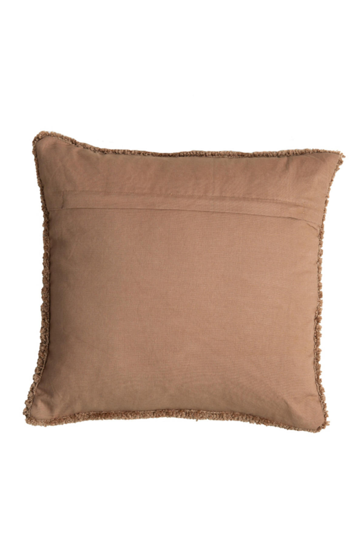 DEKOKISSEN Roby Braun 45/45 cm - Braun, Textil (45/45cm) - Light & Living