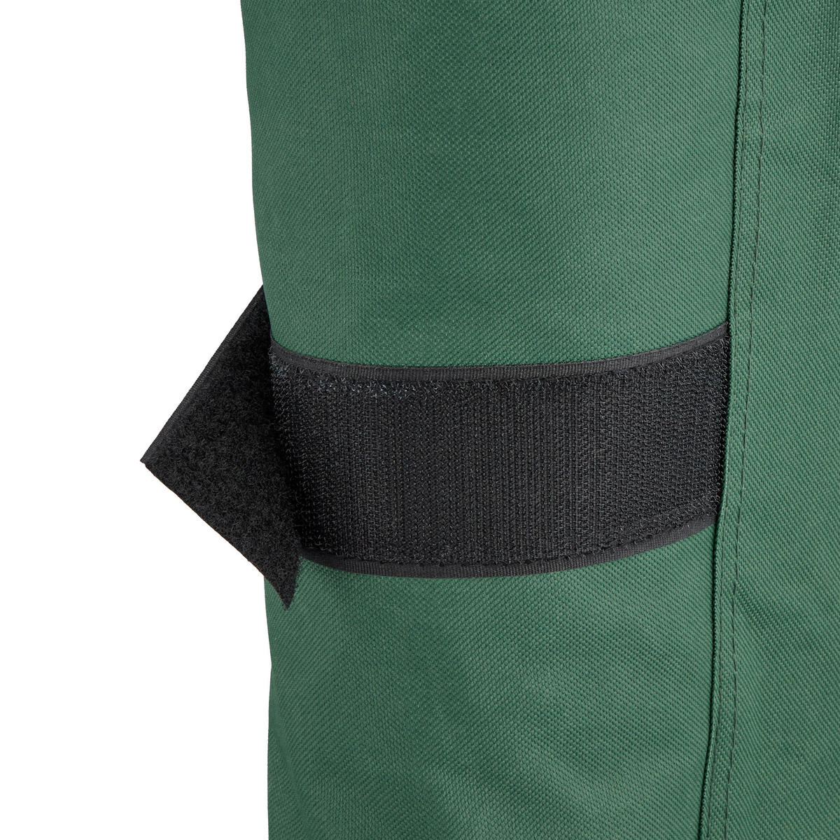 4XPAVILLON-SANDSÄCKE - Dunkelgrün, Textil/Metall (42/40/1.5cm) - Relaxdays