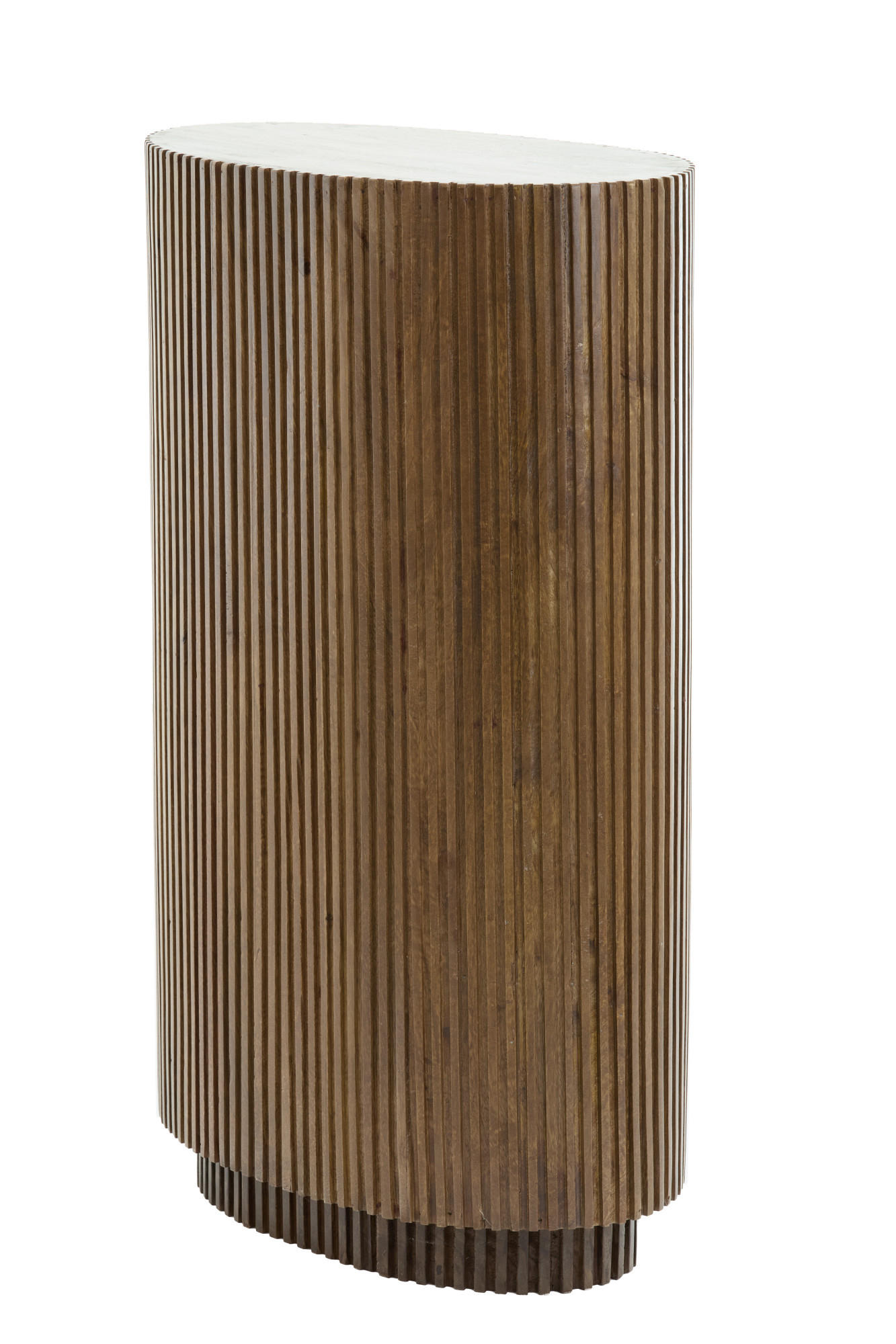 SÄULE Dumosi Braun 60/35/100 cm - Braun, Holz (60/35/100cm) - Light & Living