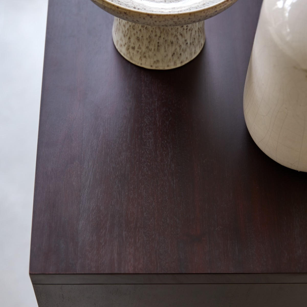SIDEBOARD Frida Braun aus Mahagoni - Braun, Holz (93/80/52cm) - Tikamoon