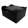WASCHMASCHINENUNTERSCHRANK Schwarz - Schwarz, Metall (61/33/52cm) - MCW