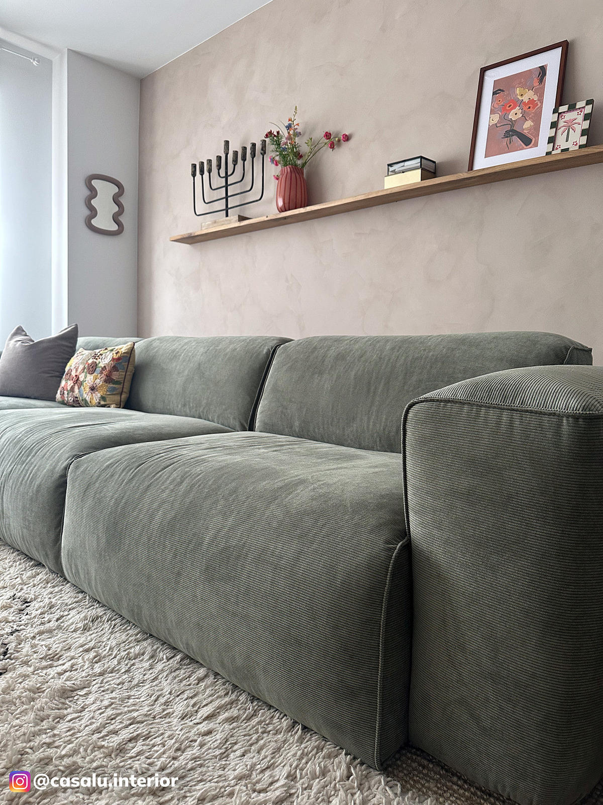 3-SITZER ECKSOFA mit Longchair - Dunkelgrün/Schwarz, Kunststoff/Textil (317/173cm) - home24