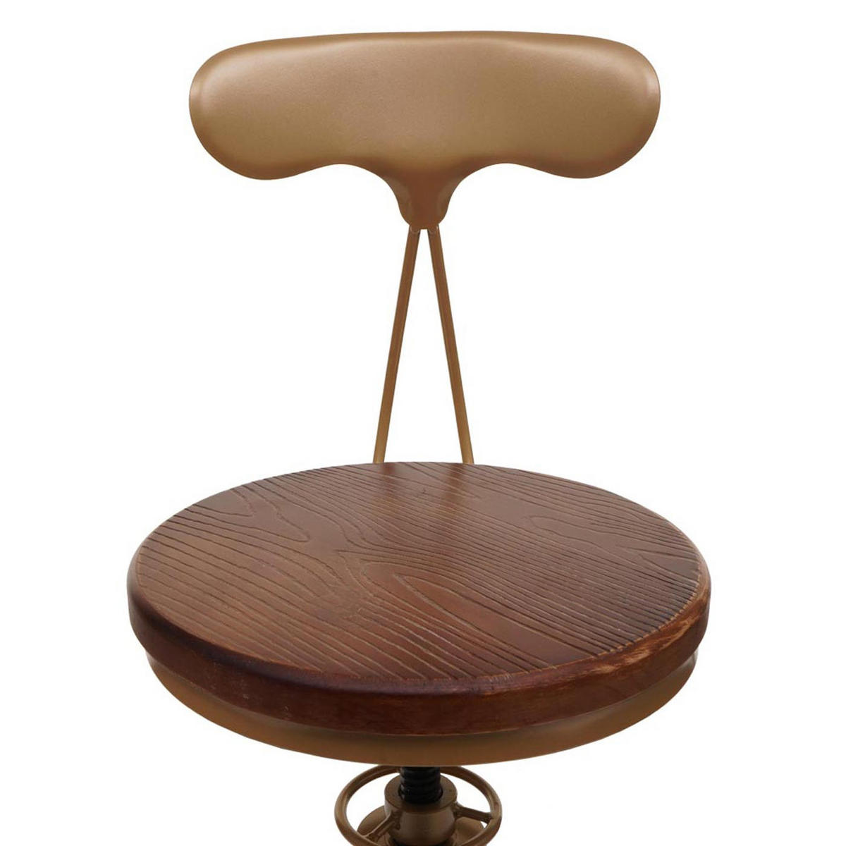 BARHOCKER Gold 2er-Set - Goldfarben, Holz (41/113/41cm) - MCW