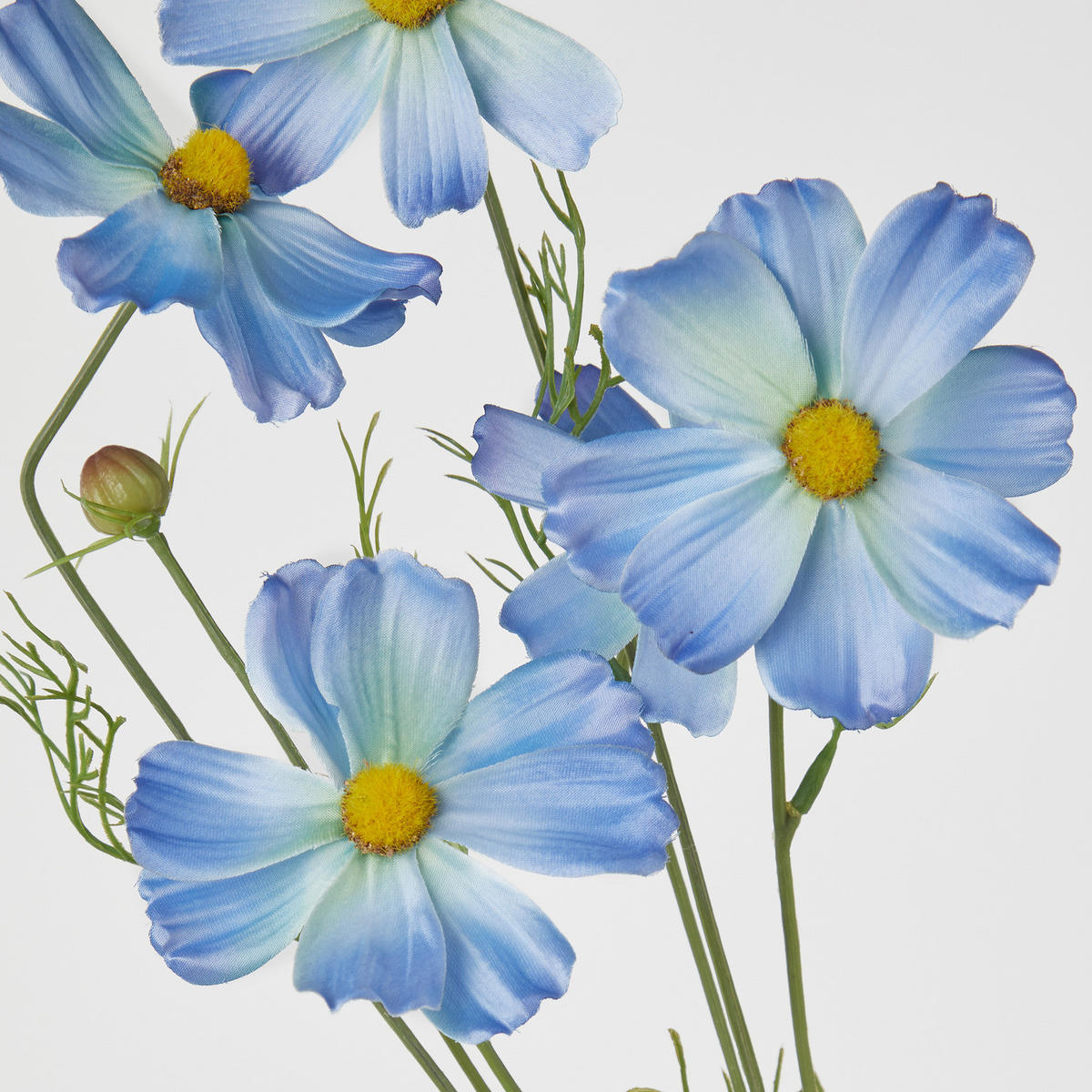 KUNSTBLUME Florista Galsang in blau - Blau, Kunststoff/Metall (78cm) - Butlers