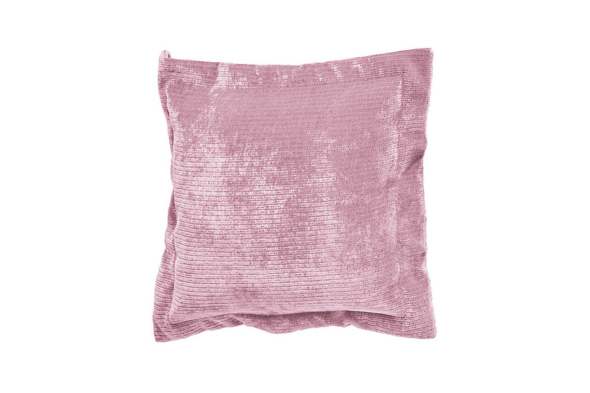 FLATTERKISSEN GROSS SEPHI Cord - Pink, Textil (95/95cm) - KAWOLA