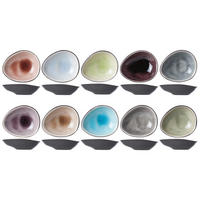 SCHÜSSEL Dipschalen Streetfood 7 x 6 cm - 10 Stück - Multicolor, Keramik - Cosy & Trendy