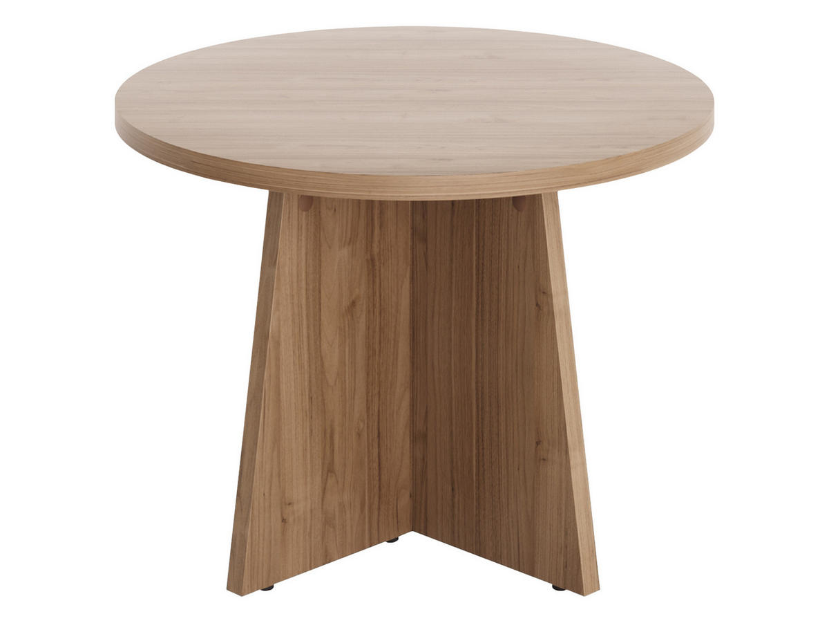 MĂSUȚĂ PENTRU CAFEA Aurena AU08 - culoare lemn de nuc, compozit lemnos (59/59/40cm) - MIRJAN24