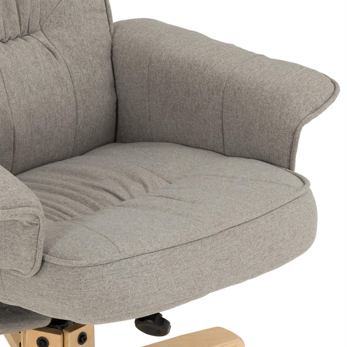 RELAXSESSELSET CHARLY - Grau, Textil (76/87/61cm) - IDIMEX