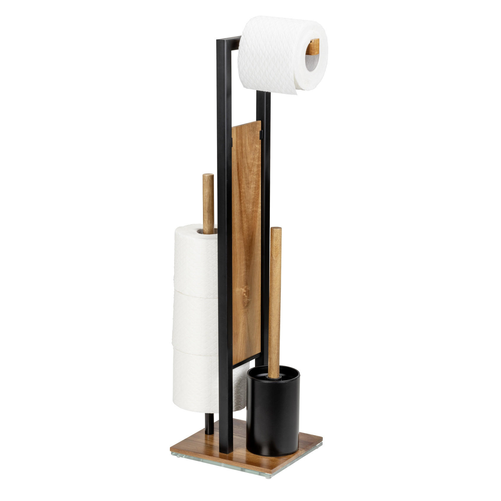 Wenko Toilettenpapier- Braun 23x70x18 cm