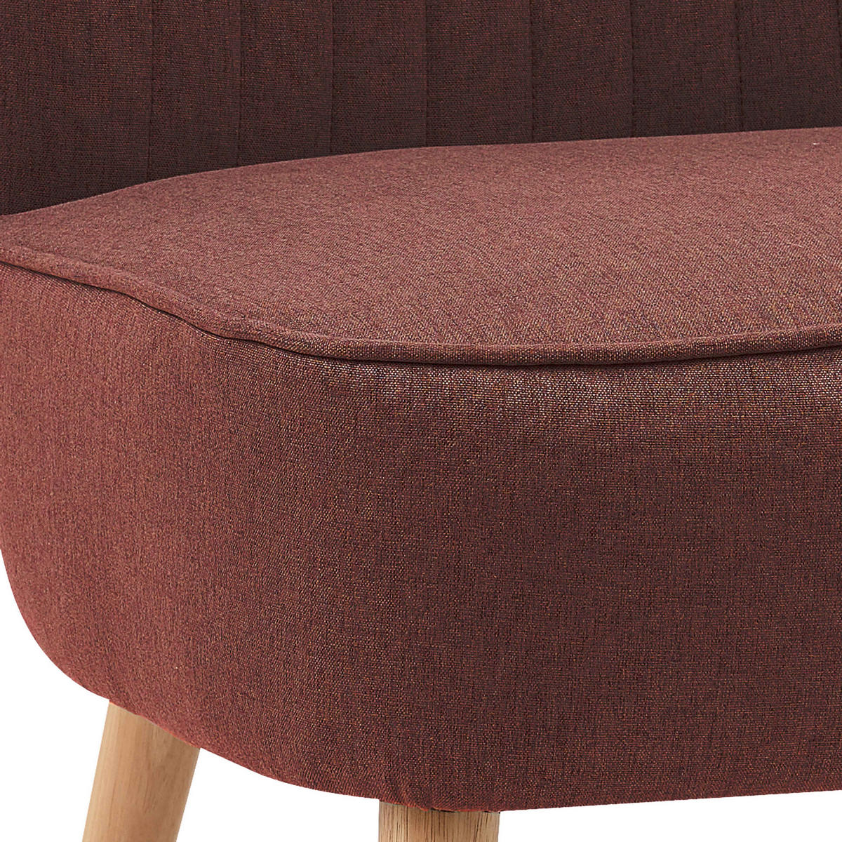 SESSEL 2-tlg., Lila - Lila/Rot, Textil (70/77/62cm) - Oviala