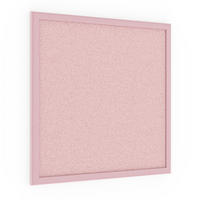 PINNWAND, Korktafel in Pink, 40x40 cm, Holzrahmen - Pink lackiert - Pink, Holz (40/40/1.5cm) - ALLboards