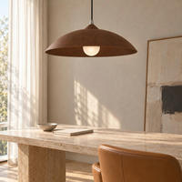 HÄNGELEUCHTE Flash - Dunkelbraun, Metall (40/40/10cm) - Lumicom