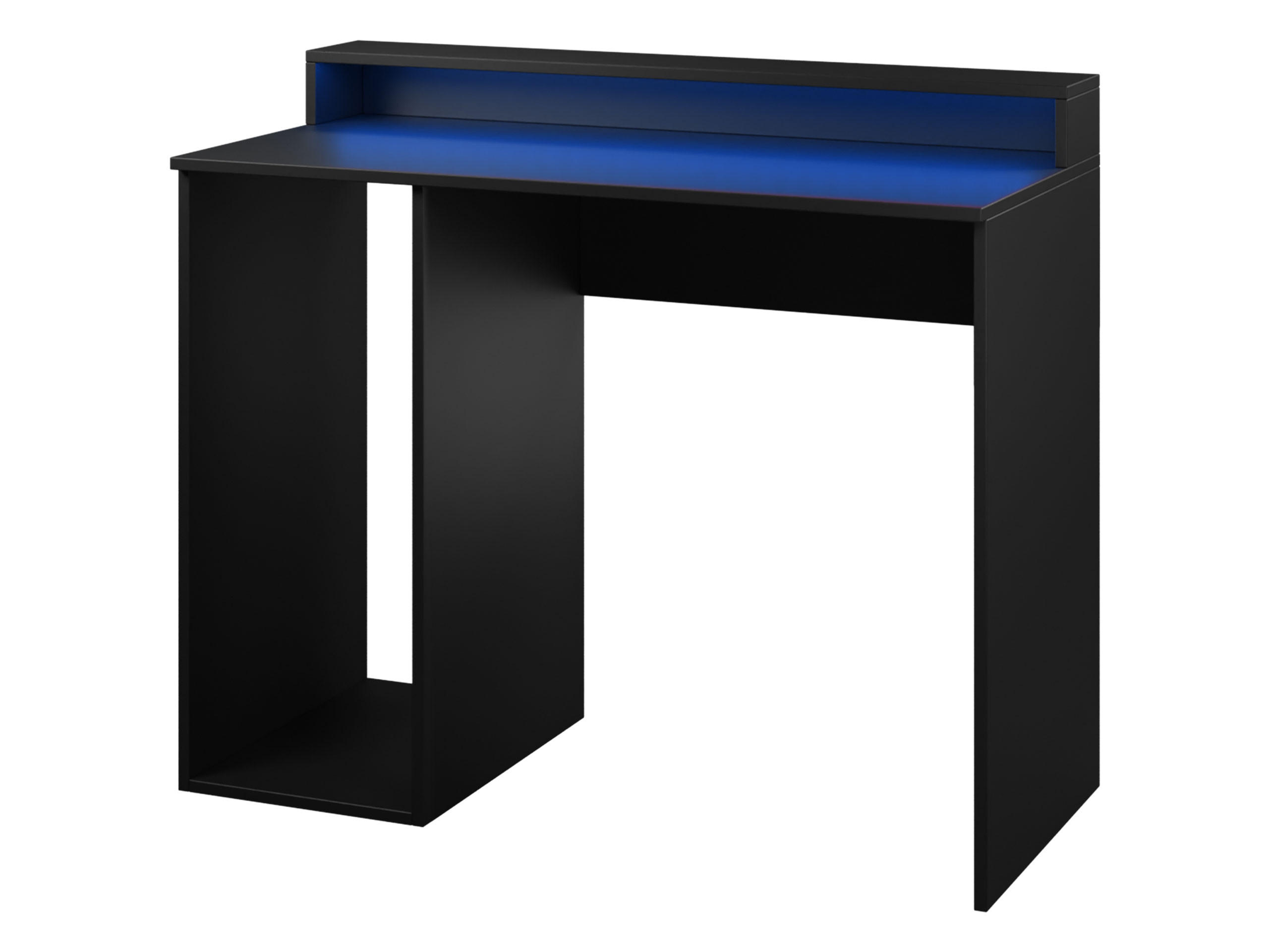 SCHREIBTISCH Gamer II - Schwarz, Holzwerkstoff (48/106/90cm) - MIRJAN24