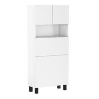 SCHREIBTISCH Weiß 80/175/92 - Weiß, Holzwerkstoff (92/80/175cm) - RAUMHIRSCH FURNITURE