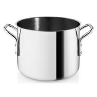 KOCHTOPF Edelstahl Line Ceramic - ø 16 cm / 2.2 Liter - Silberfarben, Metall (16cm) - Eva Solo