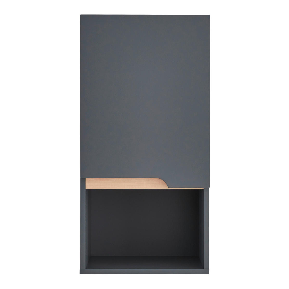 HÄNGESCHRANK Bergkamen - Grau, Holzwerkstoff (30/60/30cm) - [en.casa]