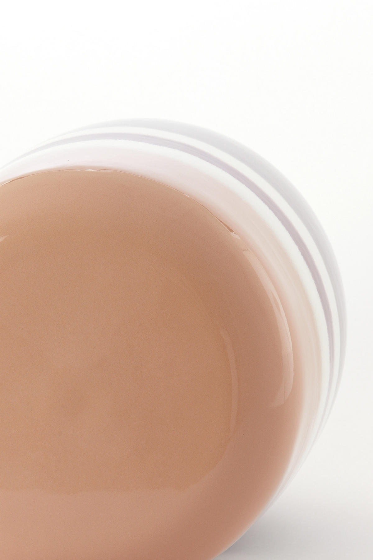 BEISTELLTISCH Franca Orange Ø34/46,5 cm - Orange, Keramik (34/34/46.5cm) - Light & Living