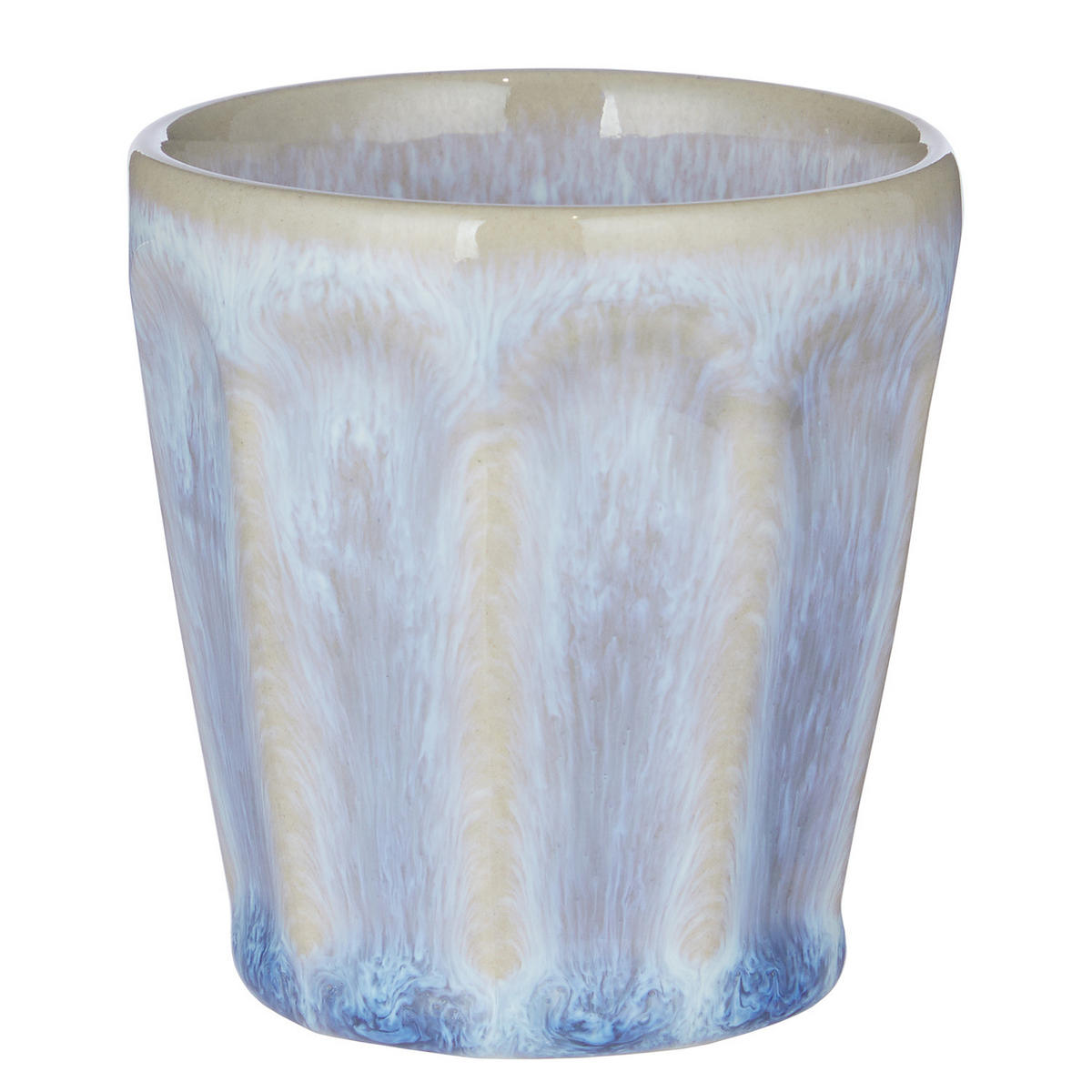 ESPRESSOTASSEN 6er-Set Bergamo 70 ml - Pastellblau, Keramik (0.07L) - Butlers