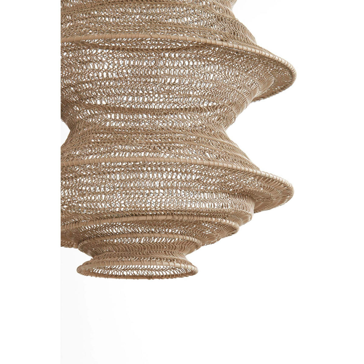 HÄNGELAMPE Nakisha Braun Ø31/55 cm - Braun, Metall (31/31/55cm) - Light & Living