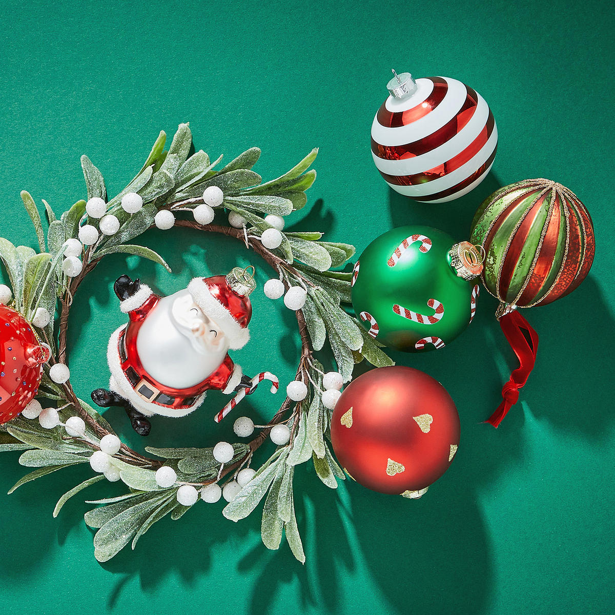 CHRISTBAUMKUGEL Hang On Goldene Herzchen - Goldfarben, Glas (8/10/8cm) - Butlers